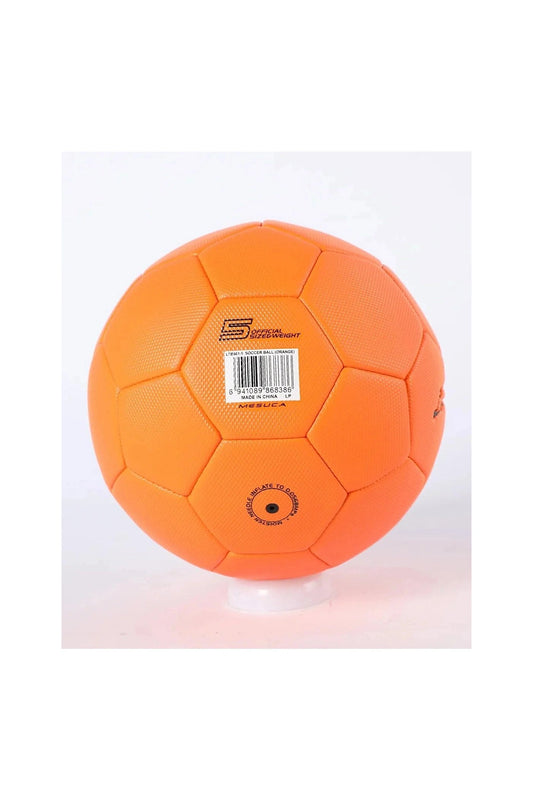 Lamborghini 2 Machine Sewing Pvc Soccer Ball - Orange - Marah Kids