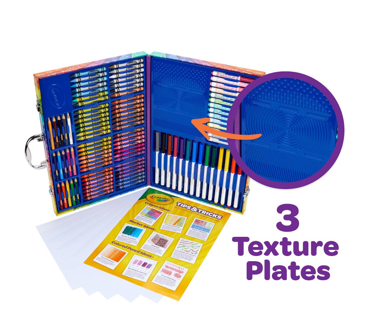 Crayola - Imagination Art Set | Holiday Toys, Gift for Boys and Girls | Arts and Crafts, Gifting & Scented Mini Inspiration Art Case | Ages 3+ - Marah Kids
