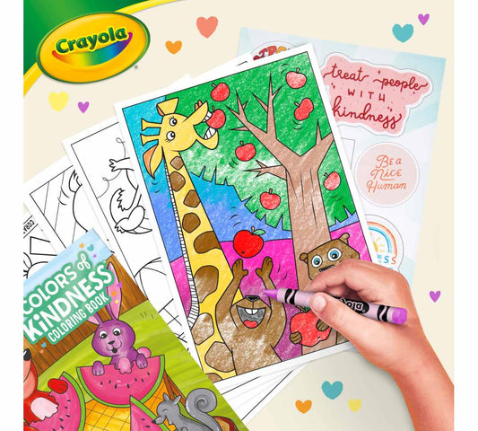 Crayola 96 - Page Coloring Book, Colors of Kindness - Marah Kids