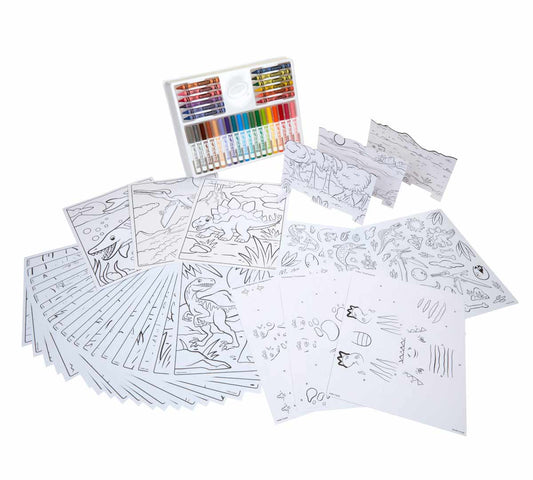 Crayola Dinosaurs 5 - in - 1 Creativity Kit - Marah Kids