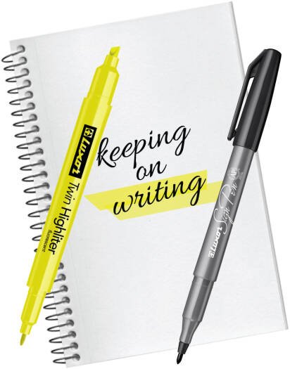 Luxor - Art and Hobby Pens| Trendy design Pen | Assorted Ink | Water Base Marker | Pack of 20 - Marah Kids