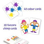 Unik Play - Funzora Card Game | Easy to Learn, Playing Card Games, Fun Family Brain Games Birthday | Boys & Girls Age 6+ - Marah Kids