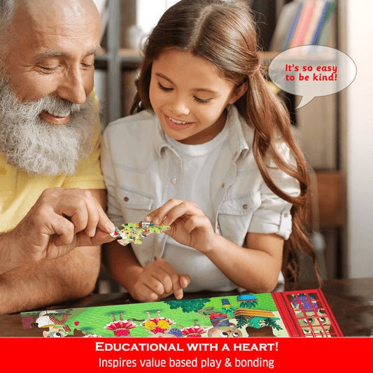 Chalk & Chuckles - Chattychoo Puzzle - Marah Kids