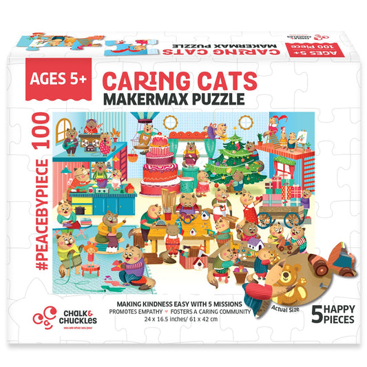 Chalk & Chuckles - Makermax Puzzle - Marah Kids