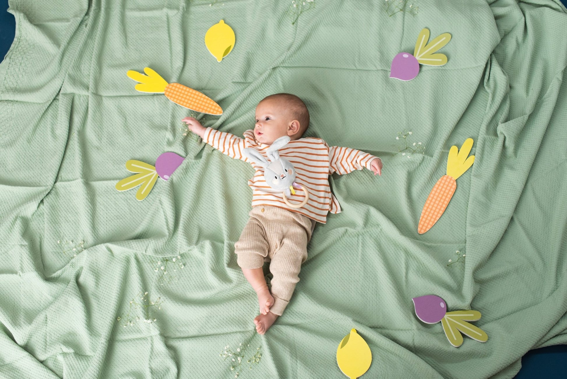 Taf Toys - Rylee Bunny Rattle - Marah Kids