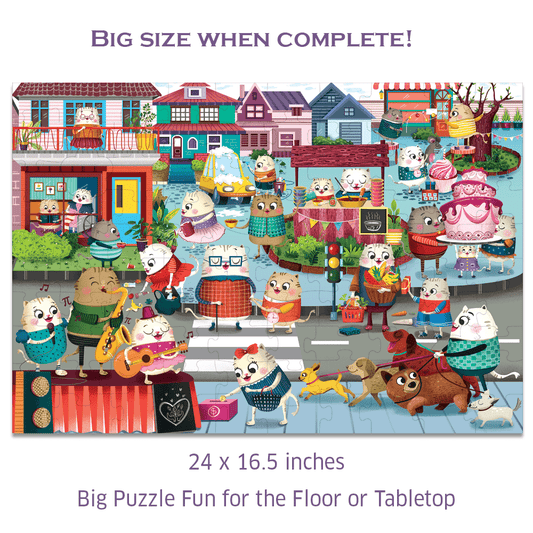 Chalk & Chuckles - Helpfilli Puzzle - Marah Kids