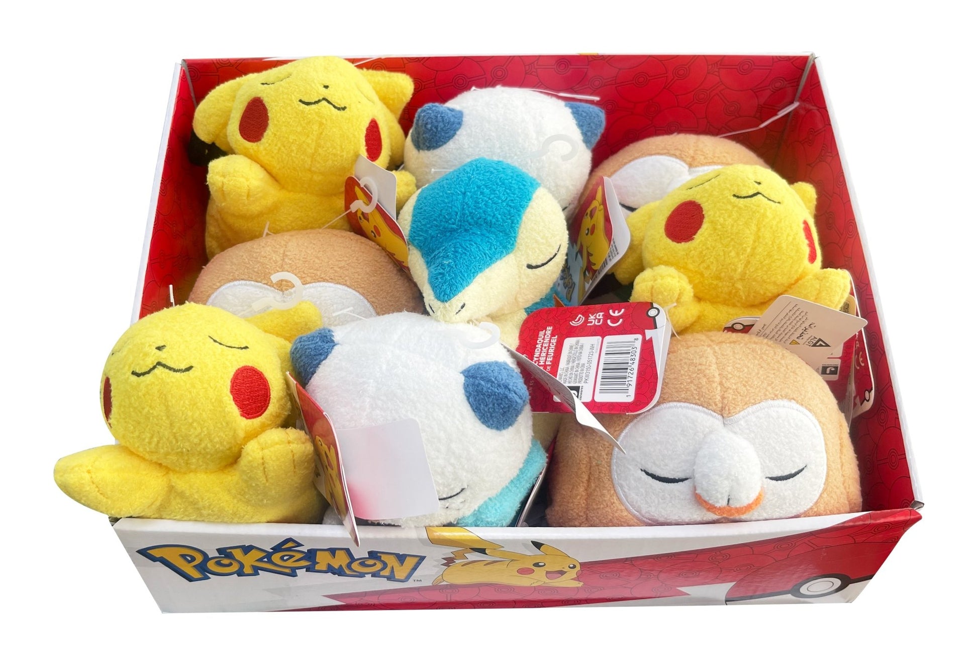 Jaswar - Pokemon Plush Sleeping 5 Cdu12 Woc - Marah Kids