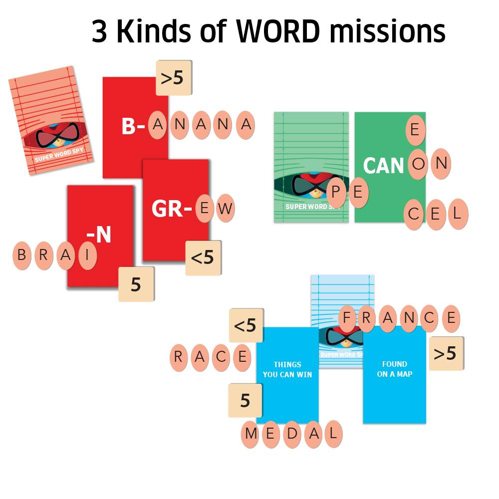 Chalk & Chuckles - Super Word Spy - Marah Kids