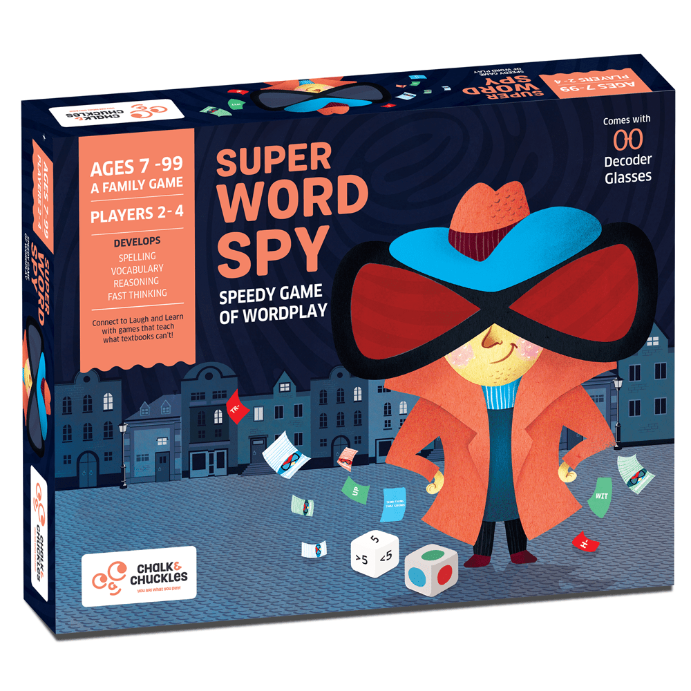 Chalk & Chuckles - Super Word Spy - Marah Kids