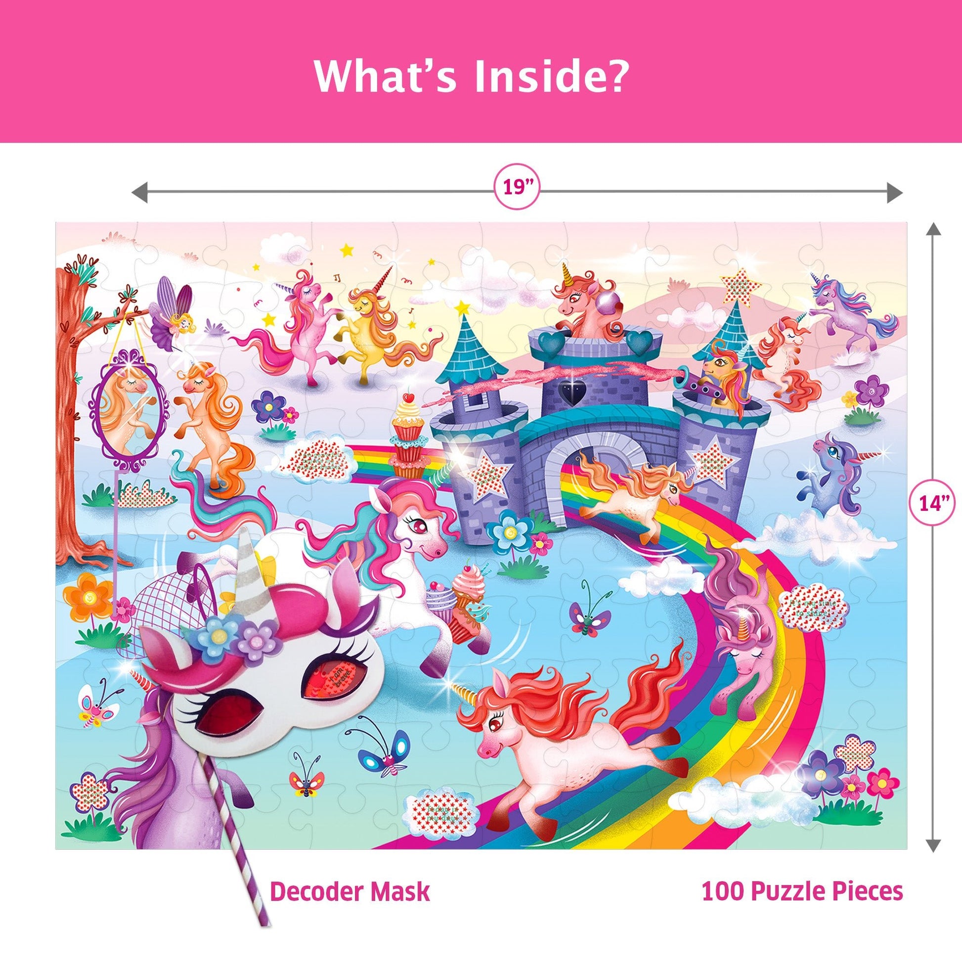 Chalk & Chuckles - Unicorn Puzzle - Marah Kids