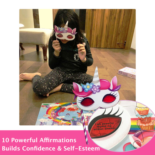 Chalk & Chuckles - Unicorn Puzzle - Marah Kids