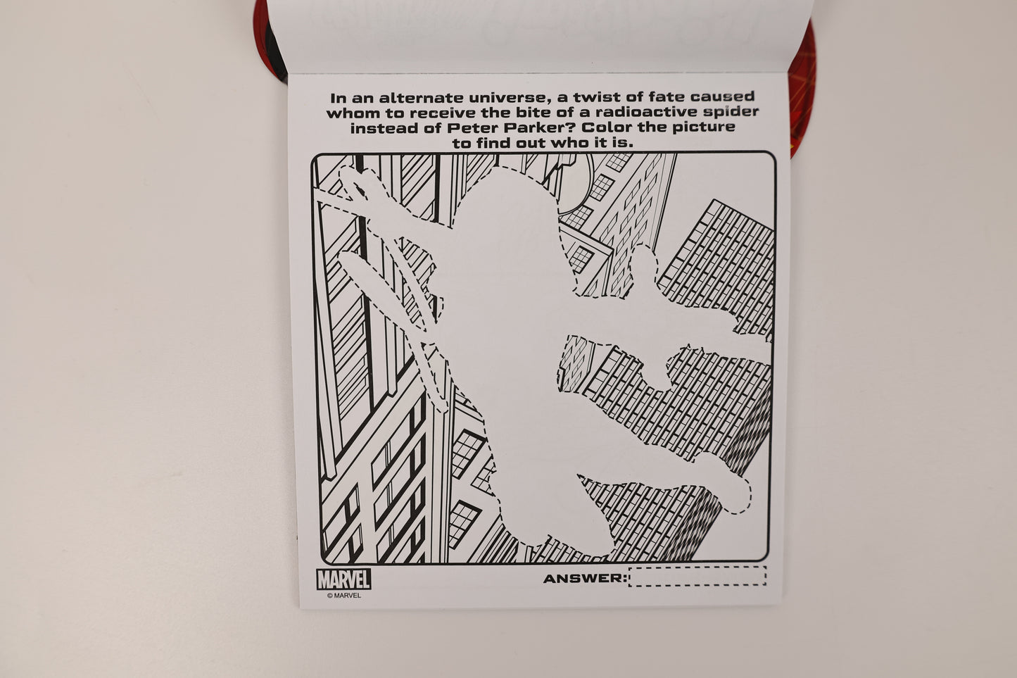 DISNEY SPIDER-MAN MAGIC INK BOOK