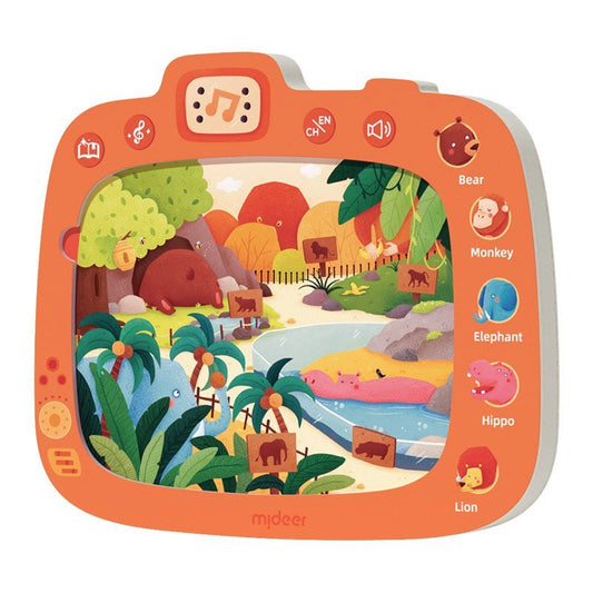 Interactive Sound Puzzle - Visit To The Zoo (5 In 1) - Marah Kids