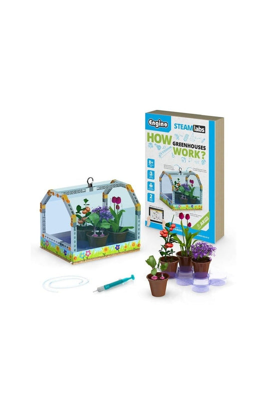 Engino STEAM Labs How Greenhouses Work Construction Kit - Marah Kids