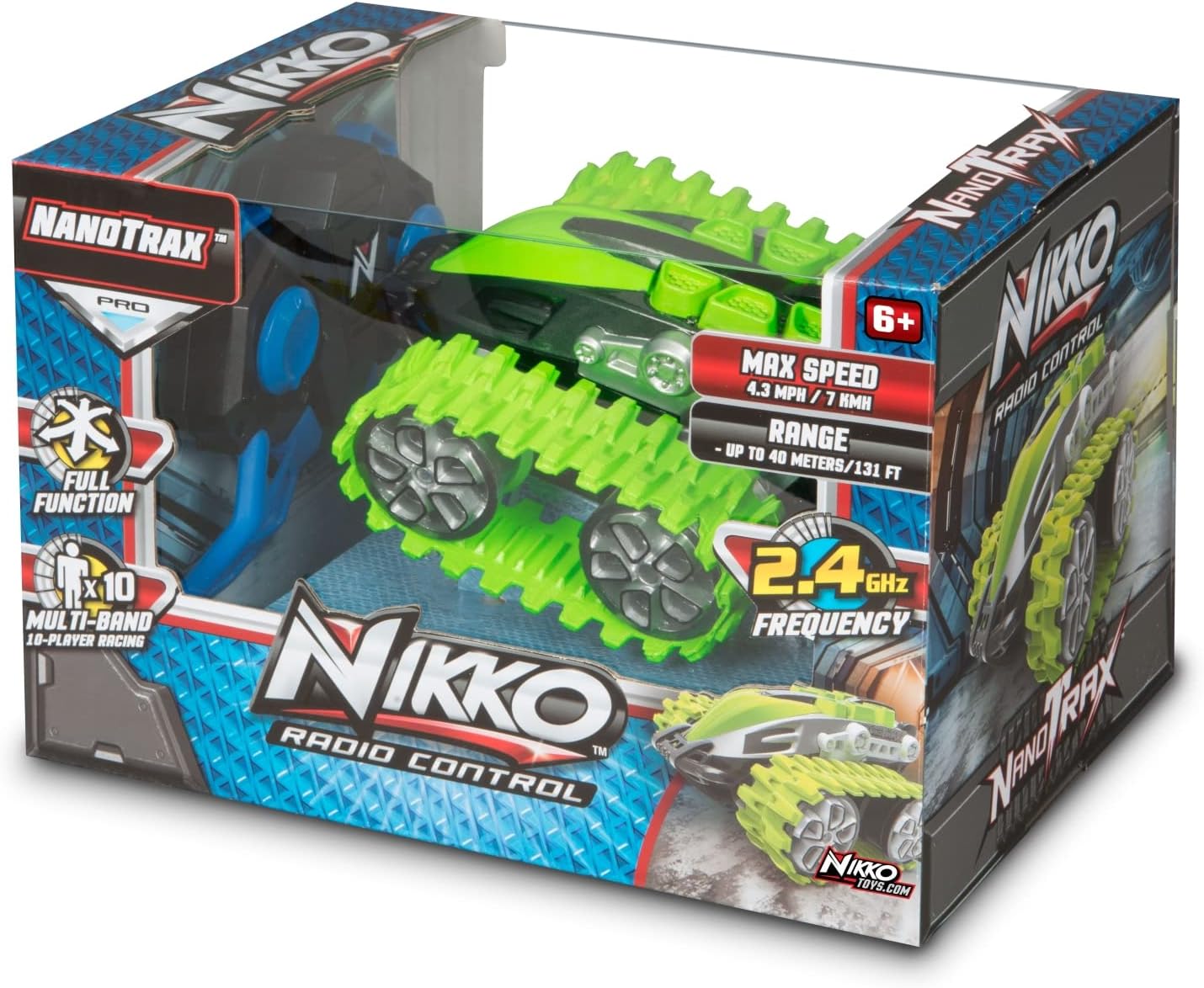 Nikko Remote Control Mini Off-Road Caterpillar vehicle Battery Operated- Assorted