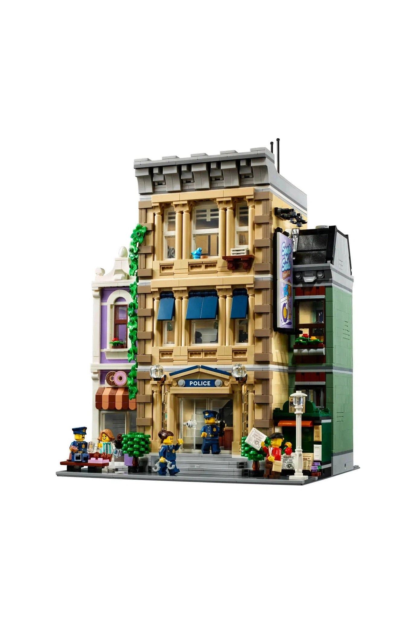 Lego Police Station Building Kit - Marah Kids