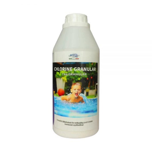 AQUA CHLORINE GRANULAR POWDER 1KG . - Marah Kids