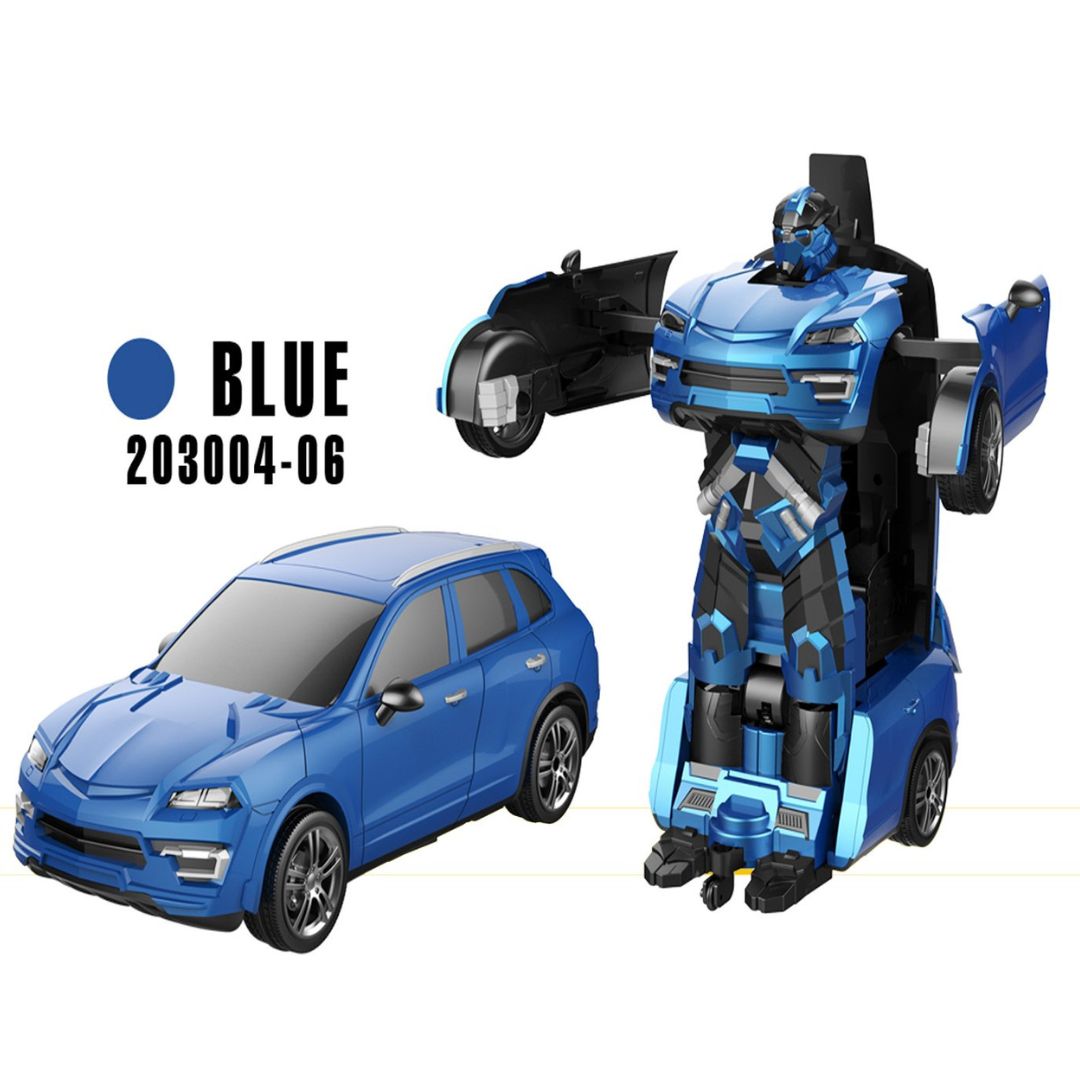 2.4G 1:12 Transformer Car - Dual Control (Watch Remote) - Marah Kids