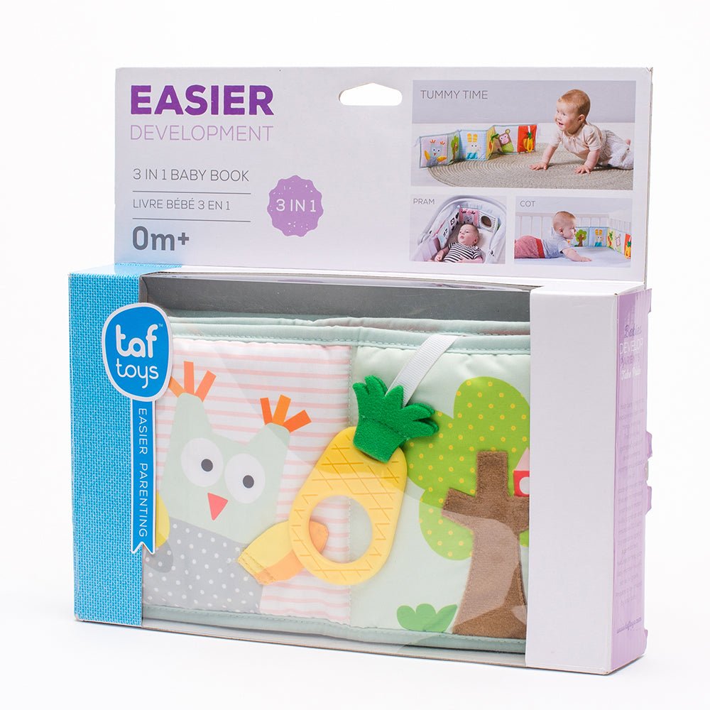 Taf Toys 3 in 1 Baby Book - Marah Kids