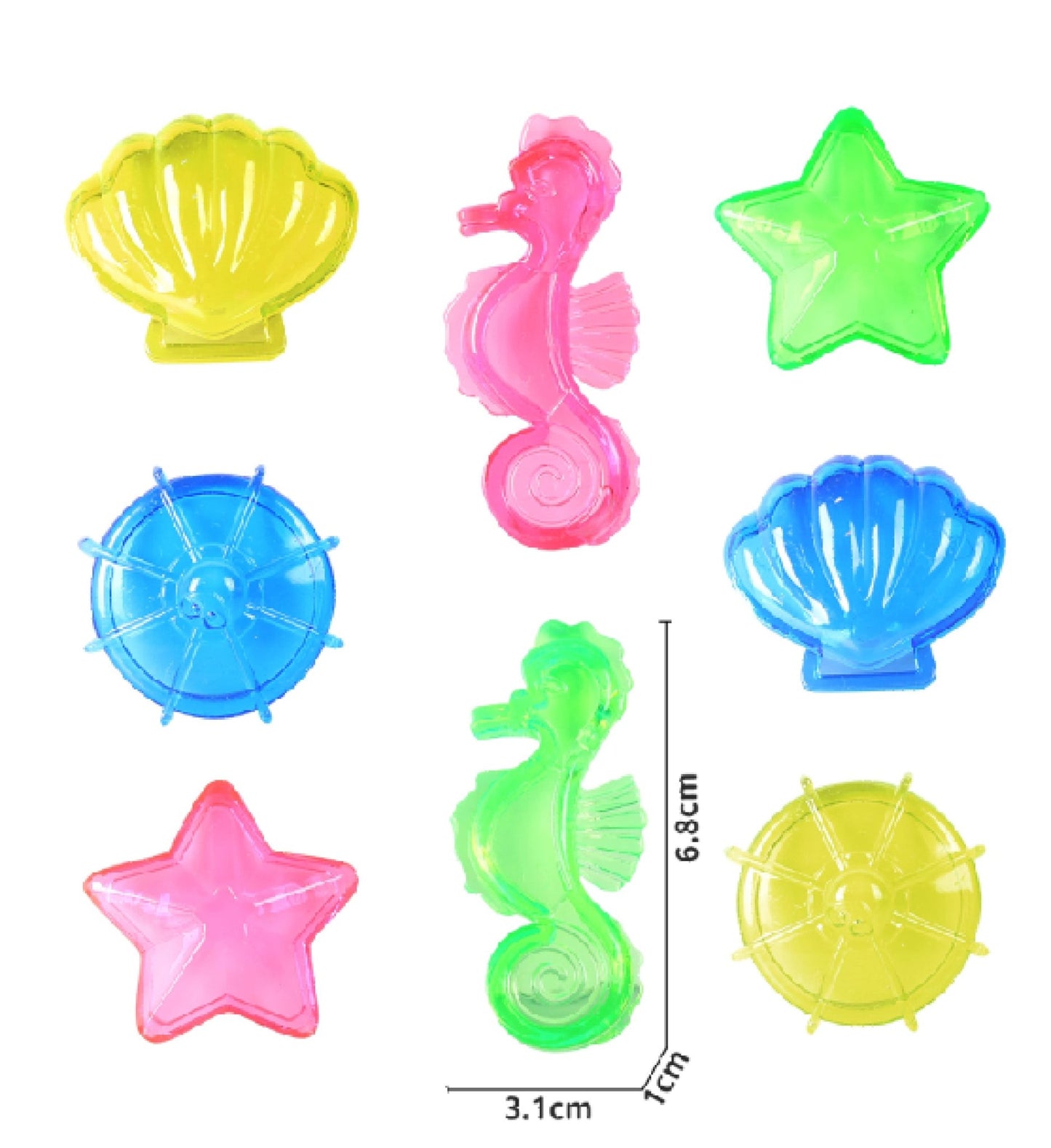 Mondo Diving Marine Toys 8Pcs - Marah Kids