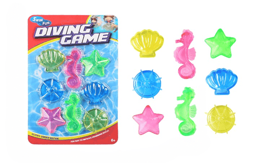 Mondo Diving Marine Toys 8Pcs - Marah Kids
