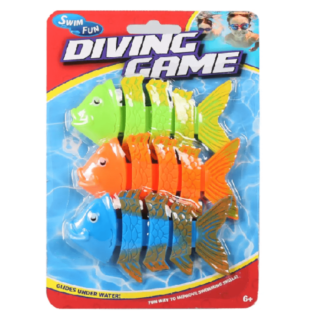 Mondo - Diving Squiggle Wiggle Toys 3Pcs - Marah Kids