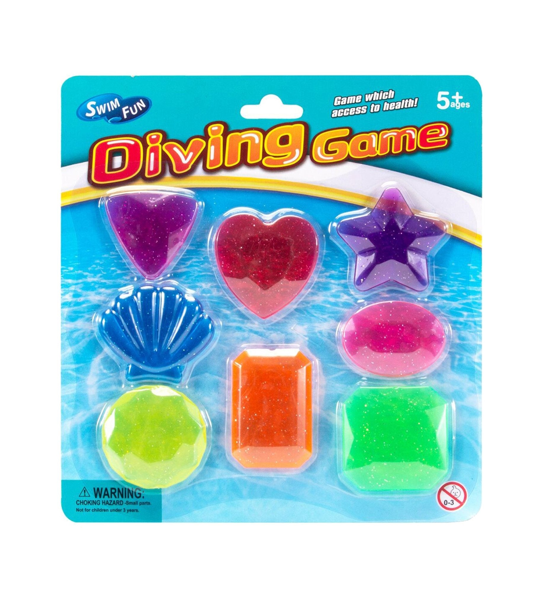 Mondo Diving Gemstone Toys 8Pcs - Marah Kids