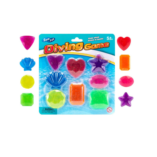 Mondo Diving Gemstone Toys 8Pcs - Marah Kids