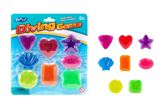Mondo Diving Gemstone Toys 8Pcs - Marah Kids