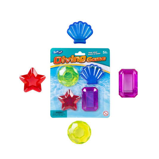 Mondo Diving Gemstone Toys 4Pcs - Marah Kids