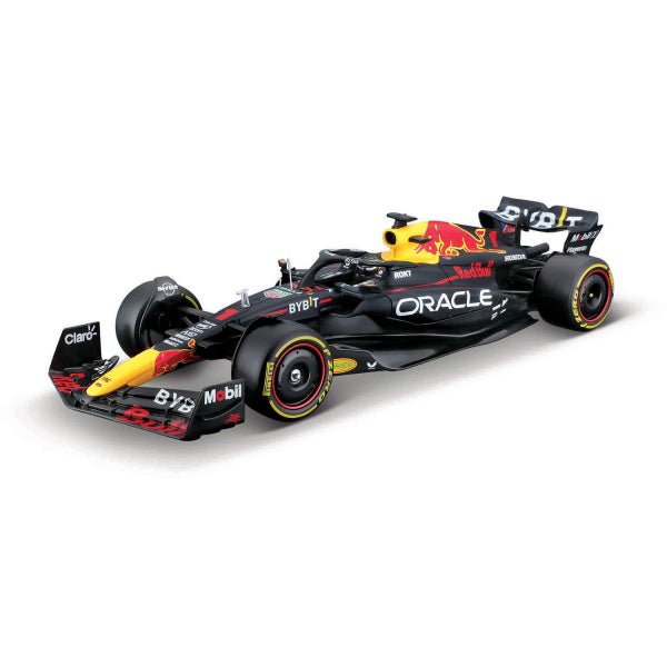 Bburago 1:24 Formula Model Kit (with helmet & plastic stand) - Oracle Red Bull Racing RB19 - Marah Kids