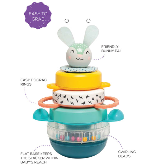 Taf Toys - Hunny Bunny Stacker - Marah Kids