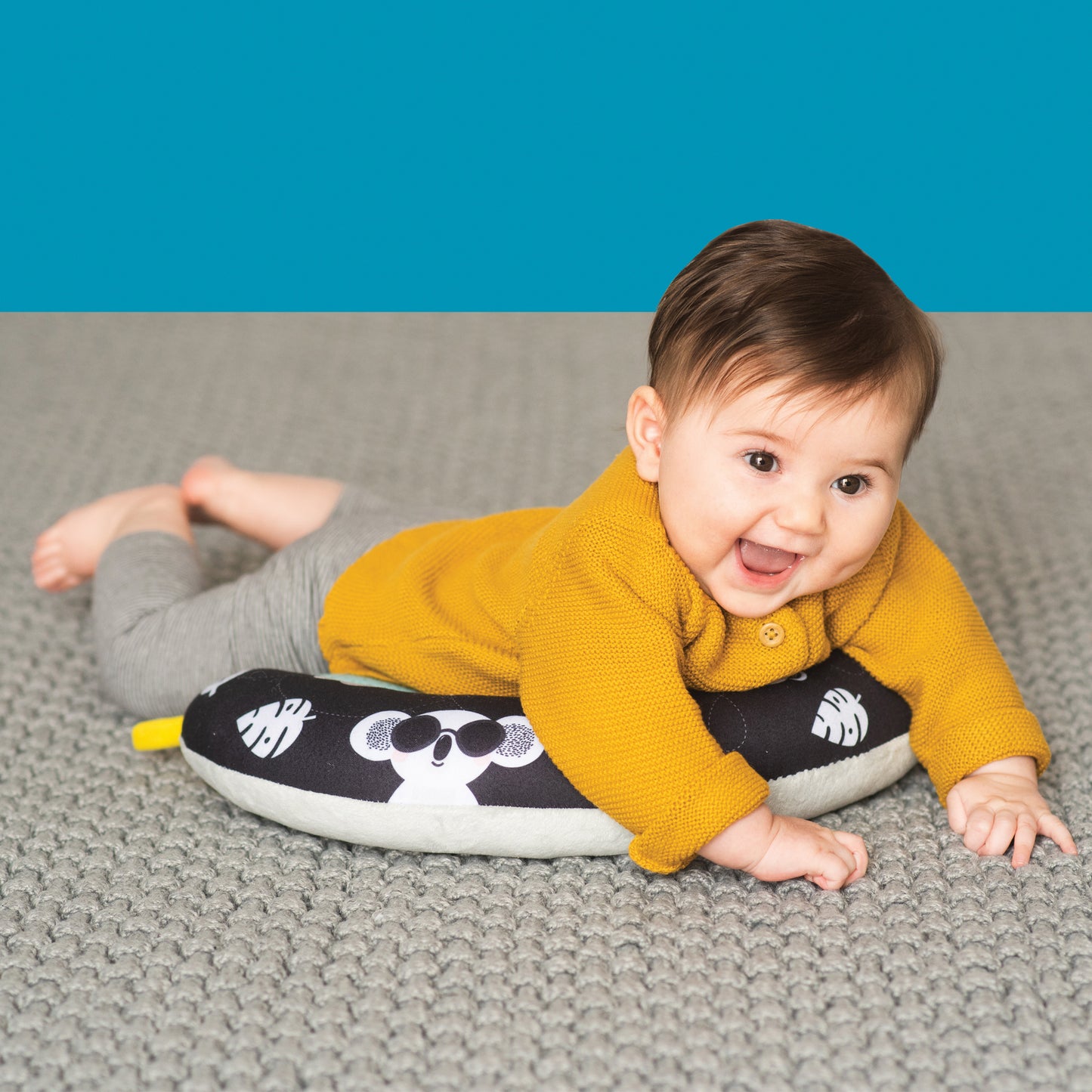 Taf Toys 2 in 1 Tummy time pillow