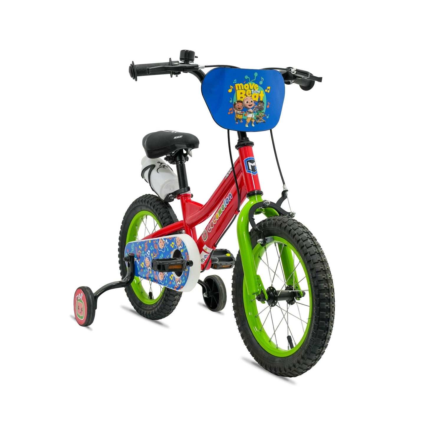 Cocomelon Beats Kids Bike - 12 Inch - Red - Marah Kids