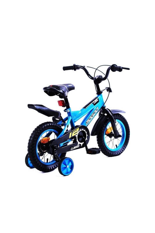 Classic 12" Kids Bicycle - Blue - Marah Kids