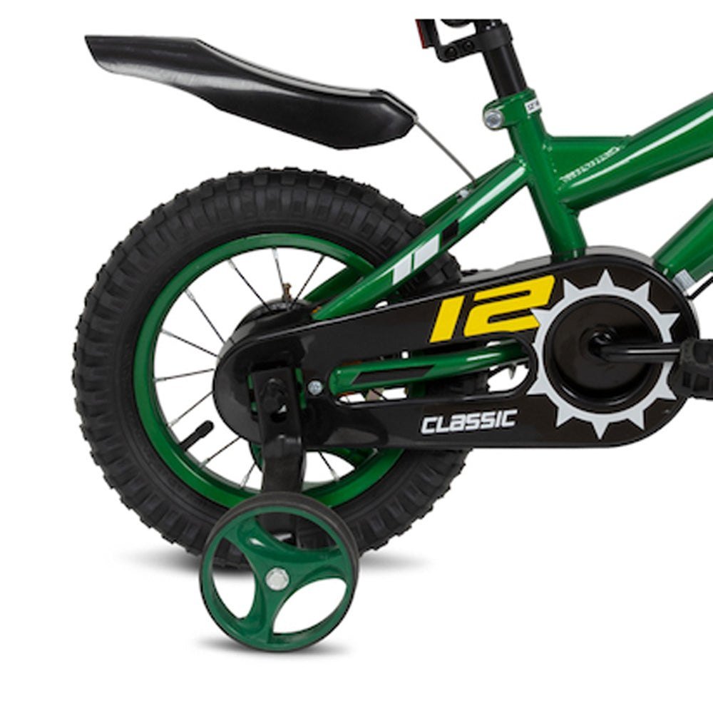 Classic 12" Kids Bike - Green - Marah Kids