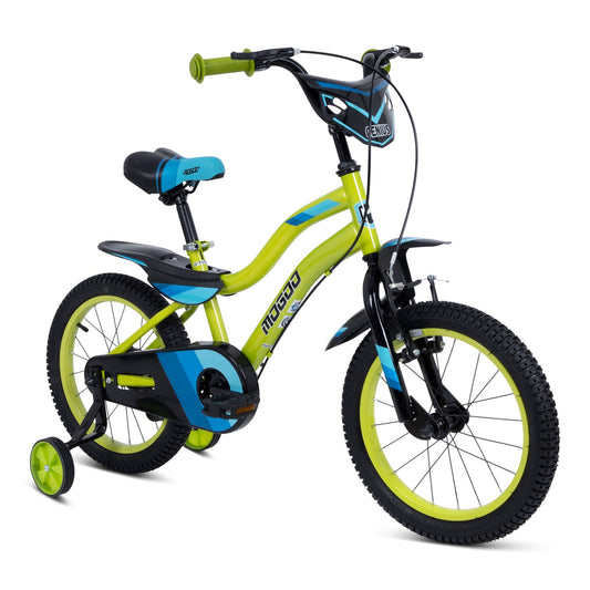Genius Kids Bike 12 Inch - Green - Marah Kids