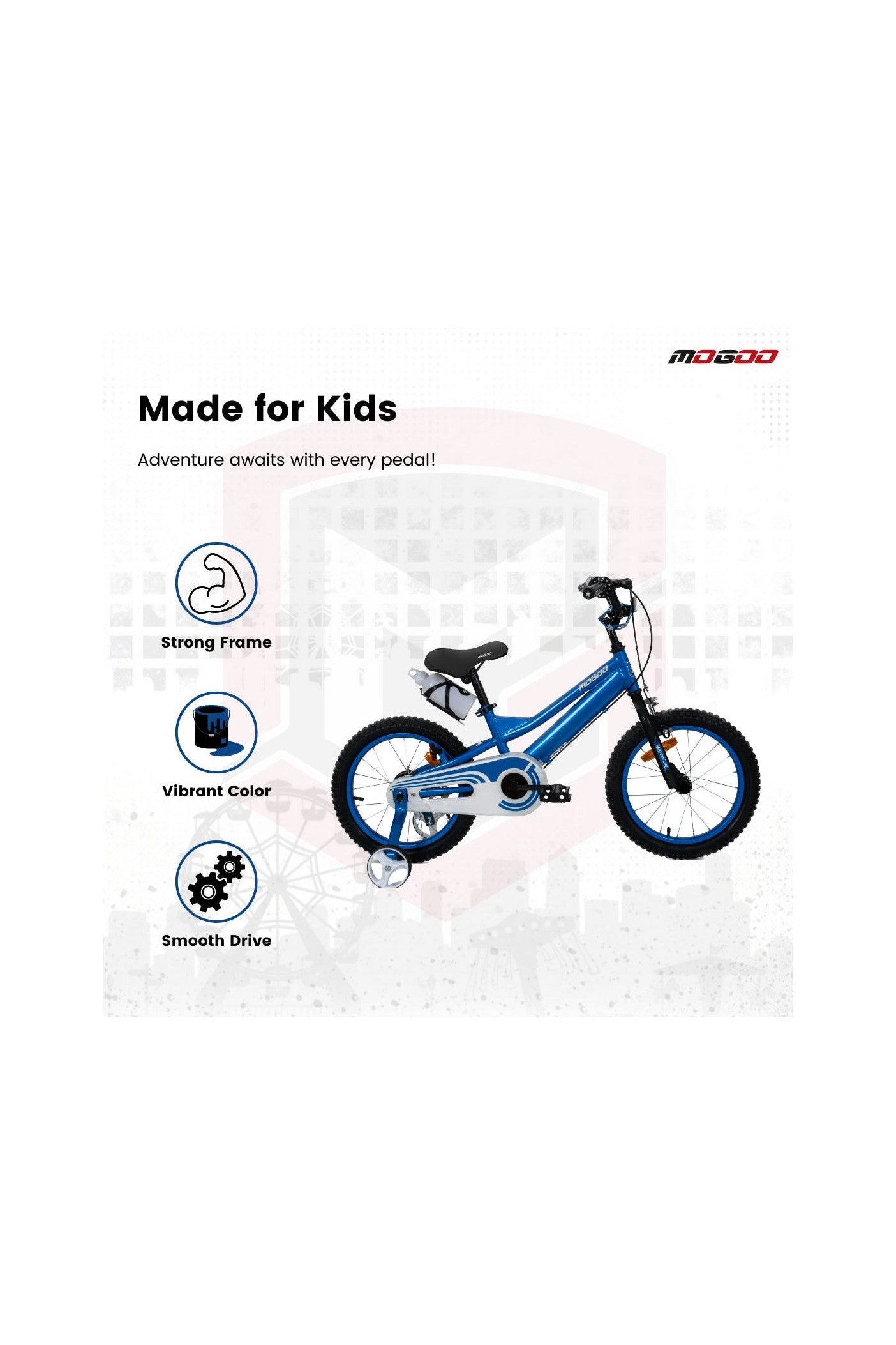 Rayon Junior 2.0 12" Kids Bicycle - Blue