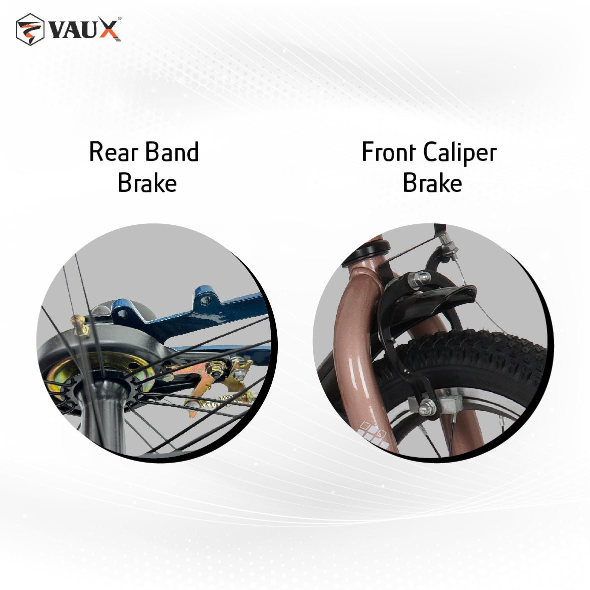 VAUX Royal 12" Kids Bike - Rose Gold - Marah Kids