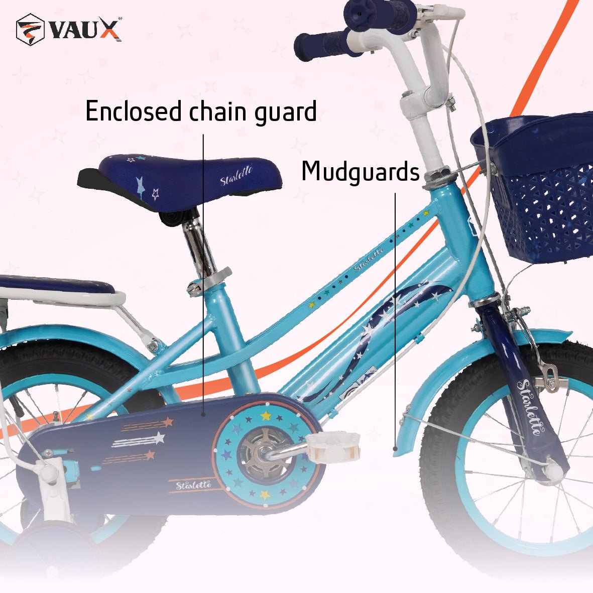 VAUX Starlette 12" Girls Bike - Green - Marah Kids