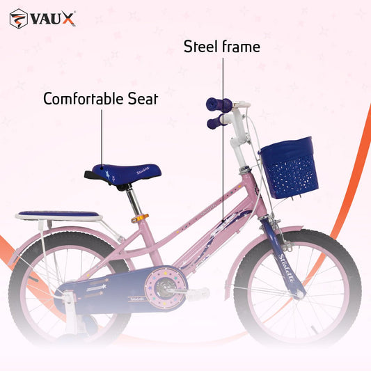 VAUX Starlette 12" Girls Bike - Light Pink - Marah Kids