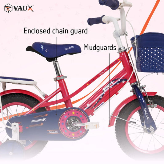 VAUX Starlette 12" Girls Bike - Pink - Marah Kids