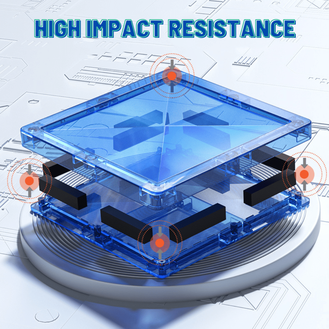 Magnetic Tiles - Warm Colors - 20 Pcs - Marah Kids