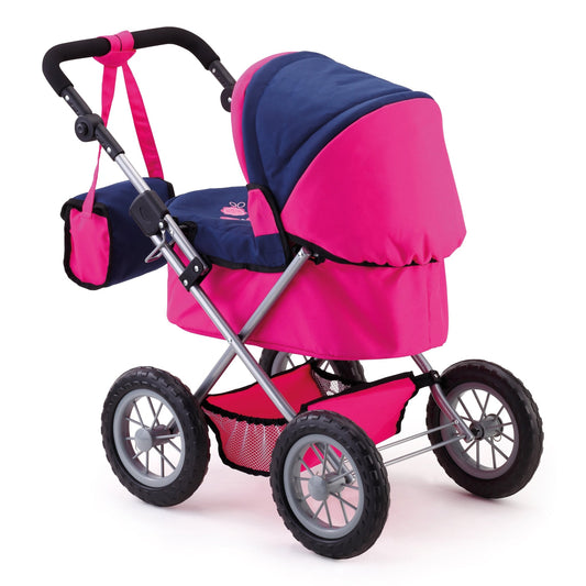 Bayer - Trendy Doll Pramset With Basket & Bag - Marah Kids