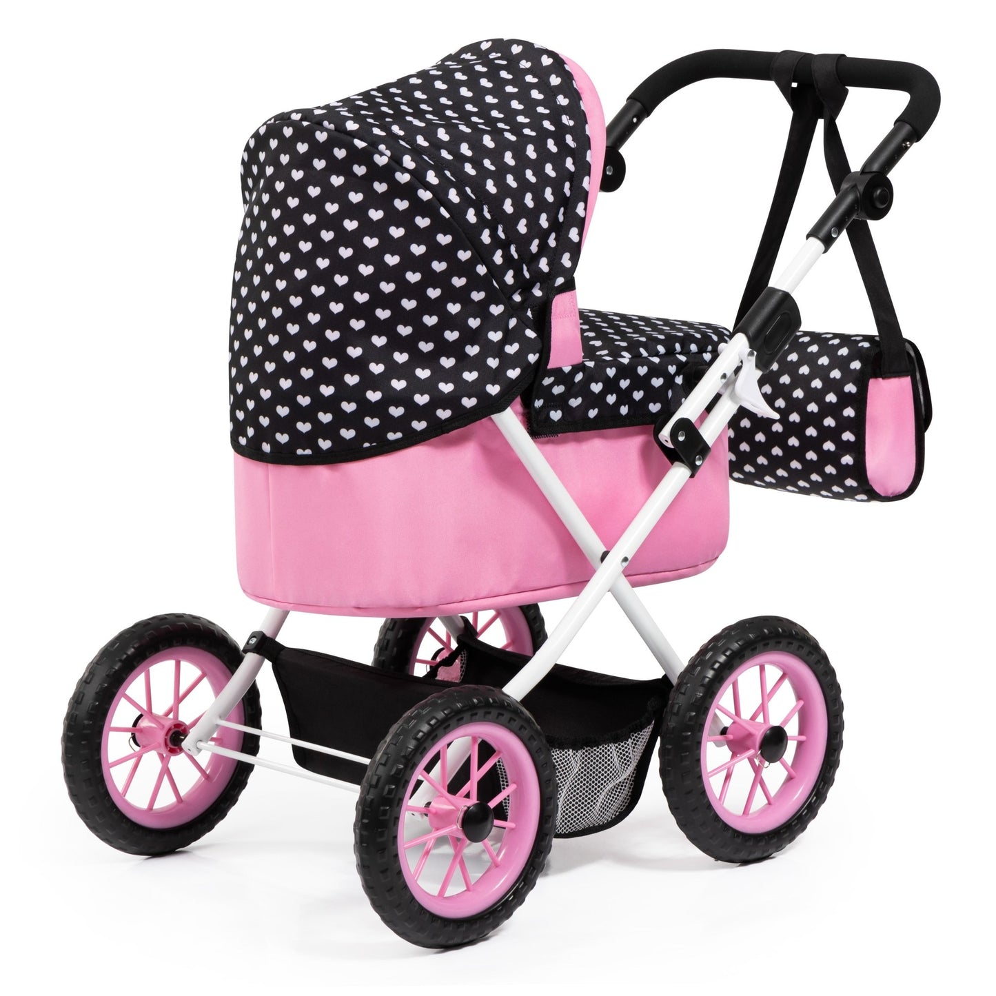 Bayer - Trendy Doll Pramset With Basket & Bag - Marah Kids
