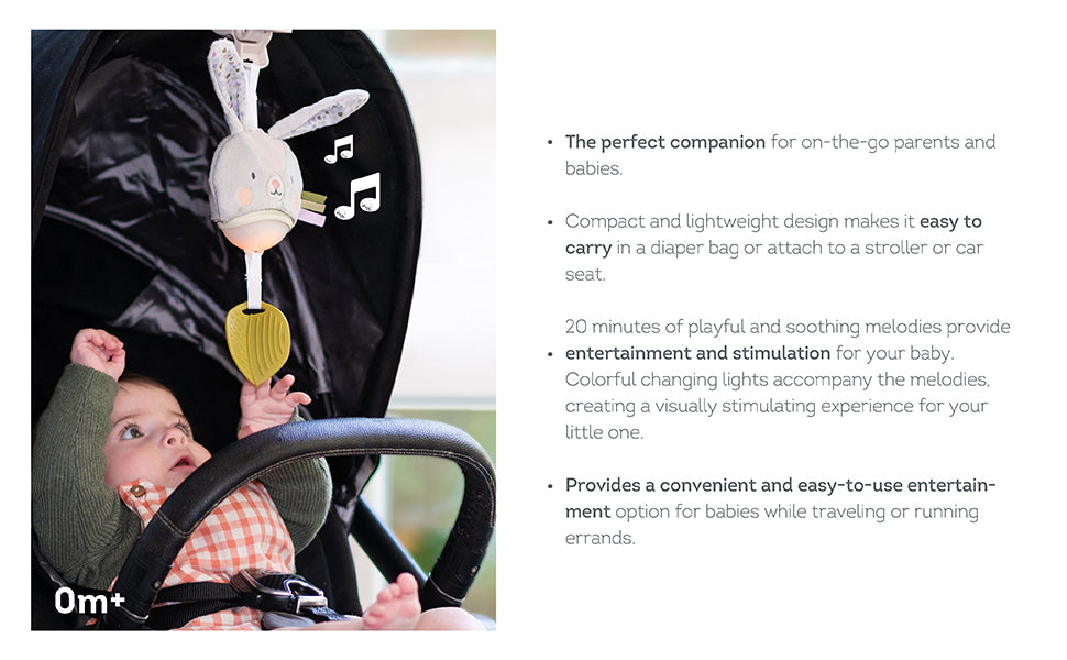Taf Toys - Garden Stroller Bunny Musical Toy