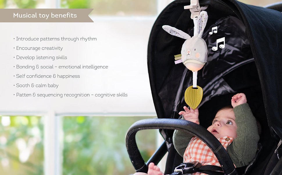 Taf Toys - Garden Stroller Bunny Musical Toy - Marah Kids