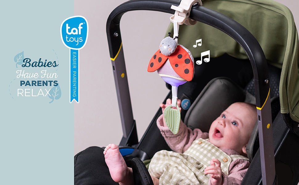 Taf Toys - Garden Stroller Ladybug Musical Toy - Marah Kids
