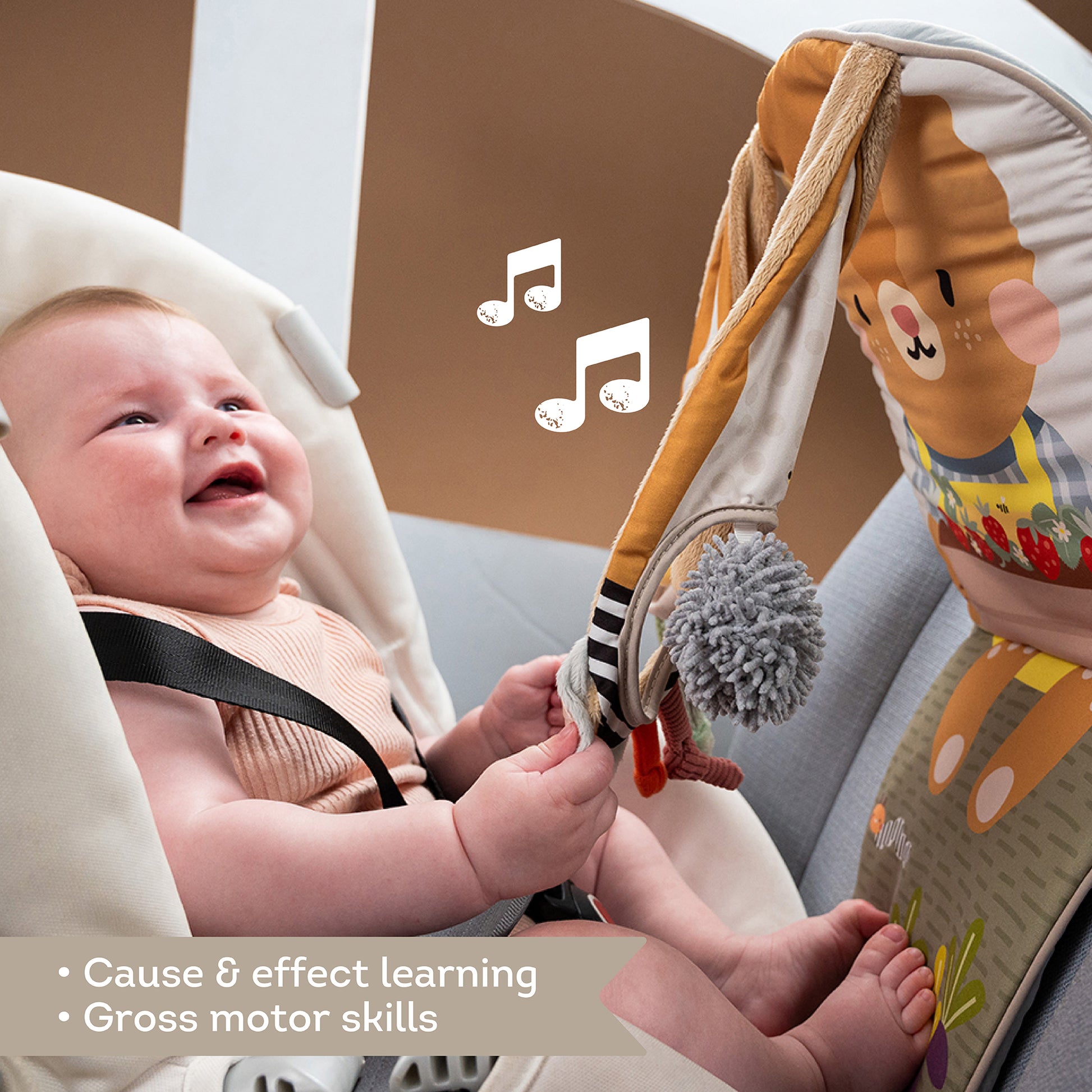 Taf Toys - Bunny Play & Kick Car Toy - Marah Kids