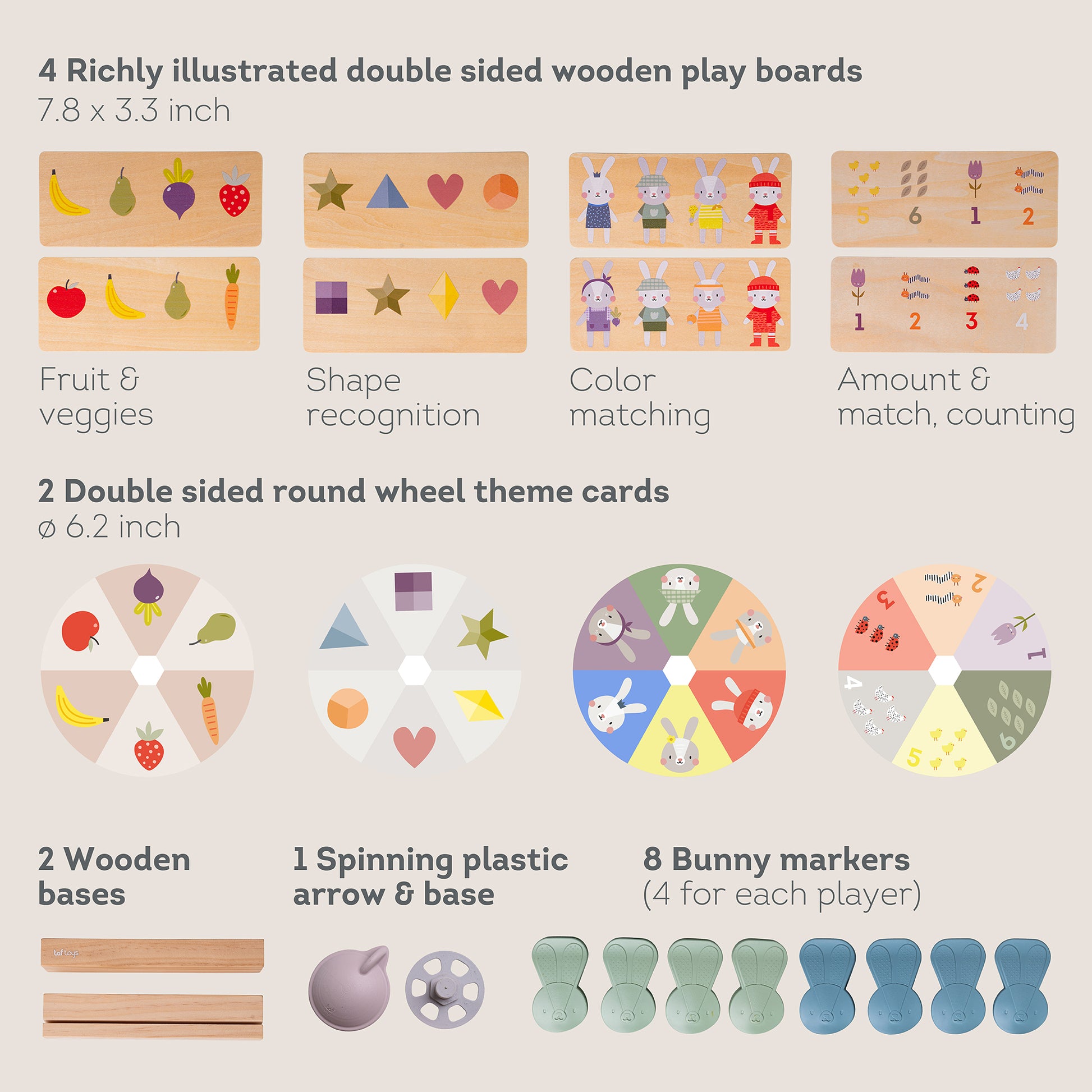 Taf Toys - My 1st Bingo - Marah Kids